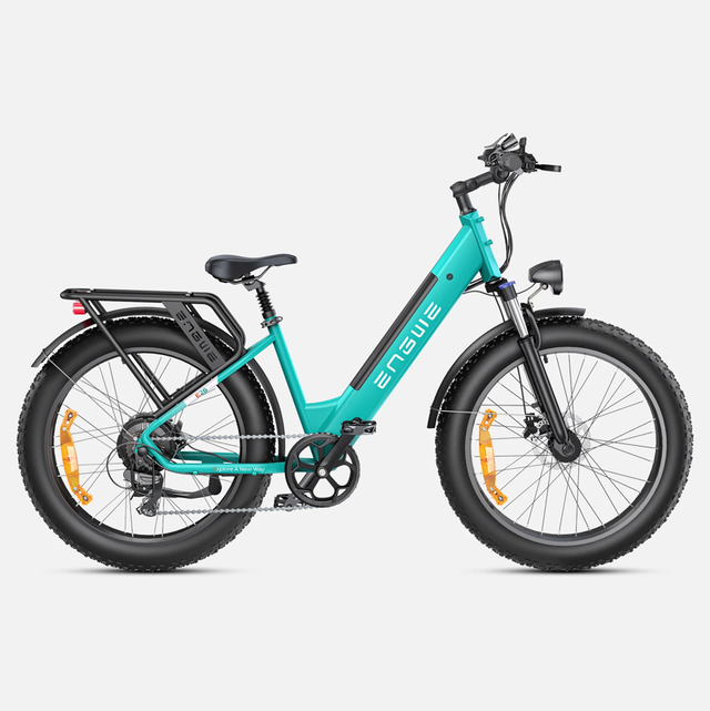 Engwe E26 Electric Step Through Bike - Blue