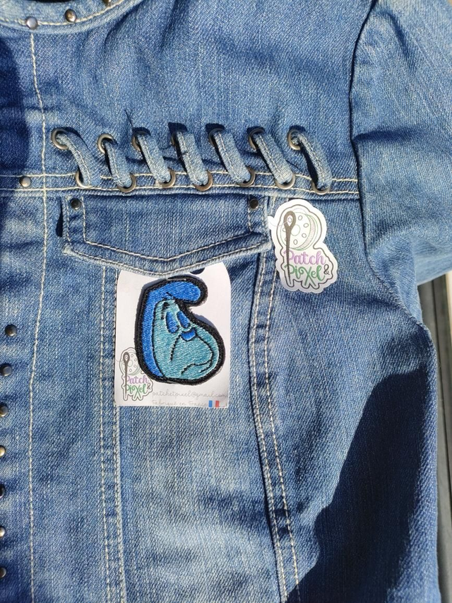 Chenille Alice au pays des merveilles écusson 