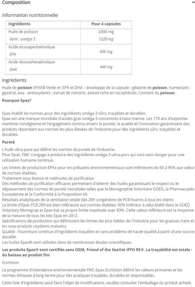 OMÉGA 3+ PREMIUM 120 CAPS