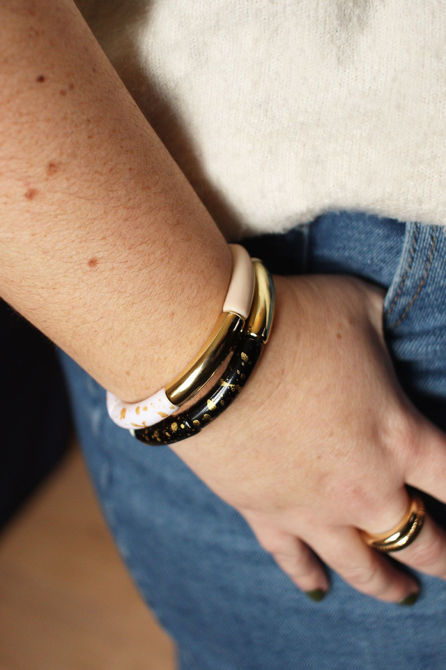 Joy - Éclat noir et blanc