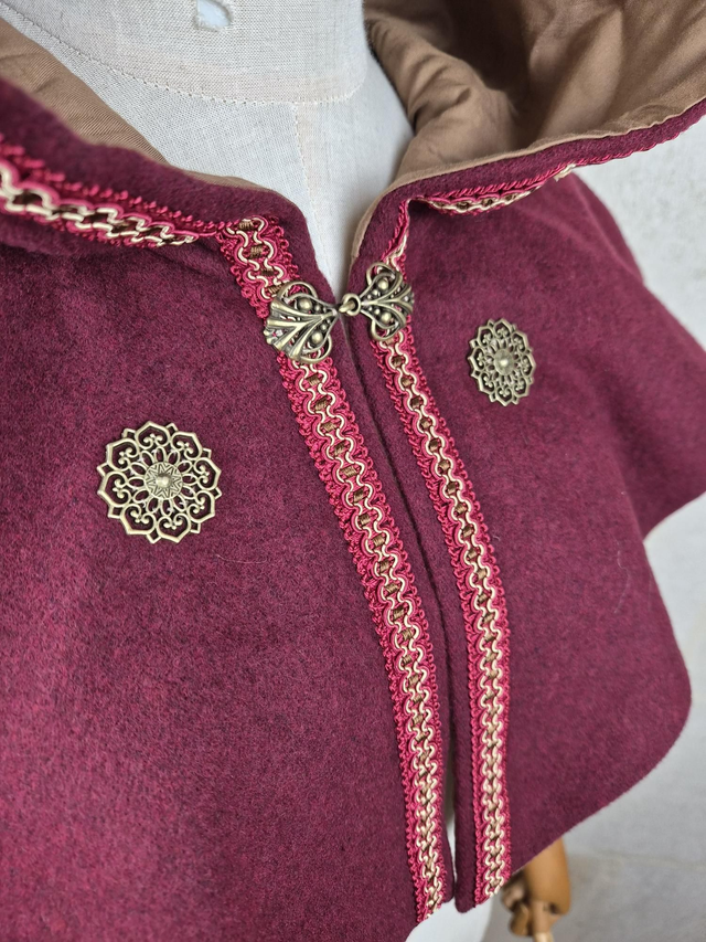 Capuchon à oreilles Rouge