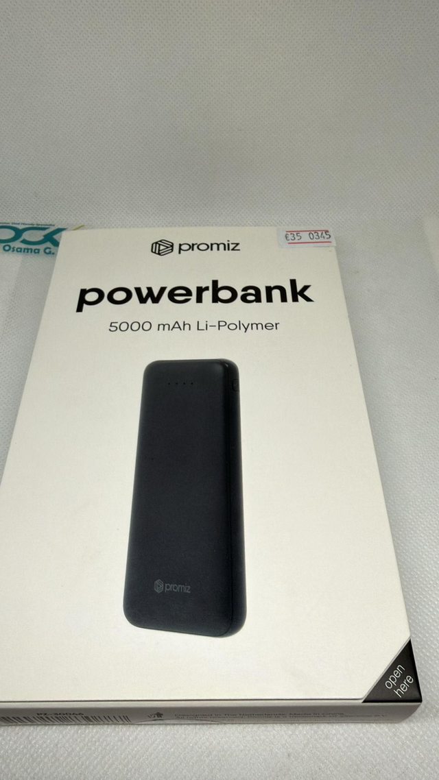 *0345- powerbank
5000 mAh Li-Polymer