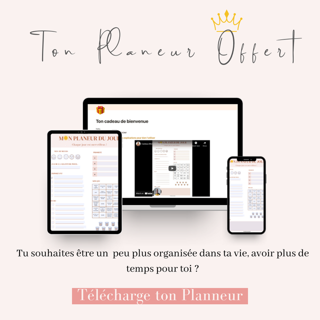 Organisez Votre Vie avec Notre Planner Digital Intuitif