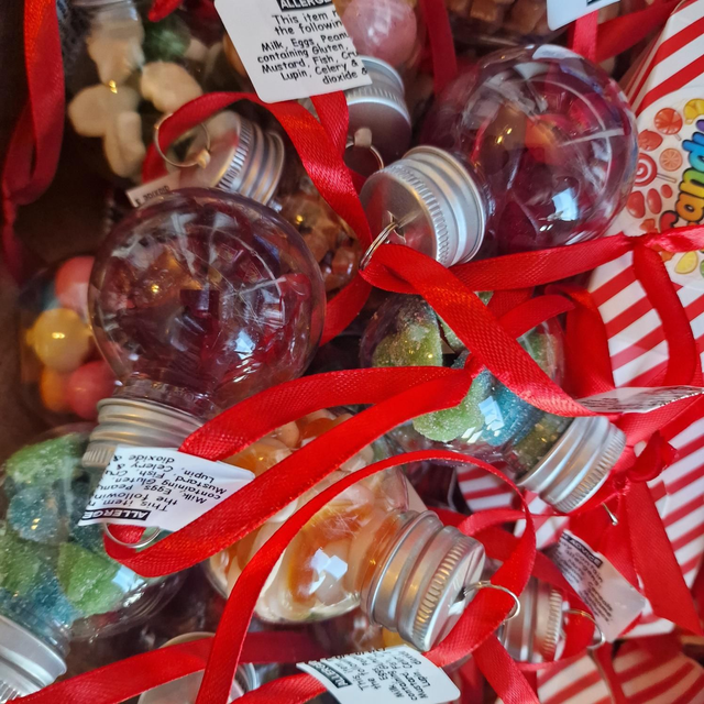 Sweet filled Baubles