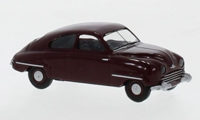 Saab 92 Brekina 1:87 rood