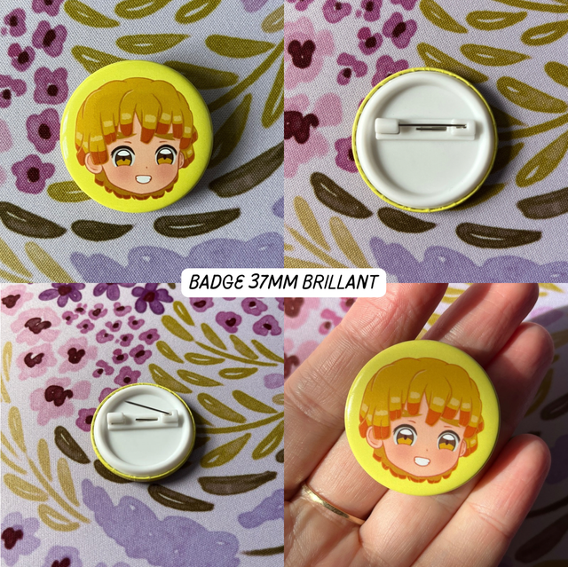Badge Demon Slayer | Zenitsu