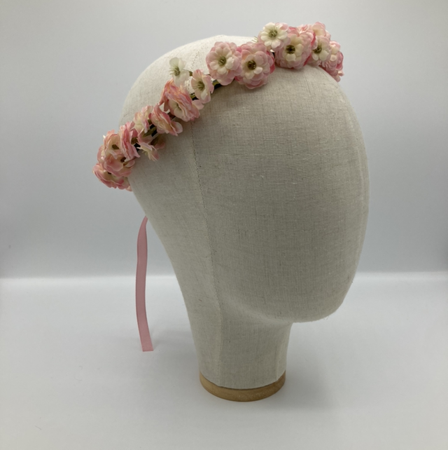 D-14 Faux Flower Crown