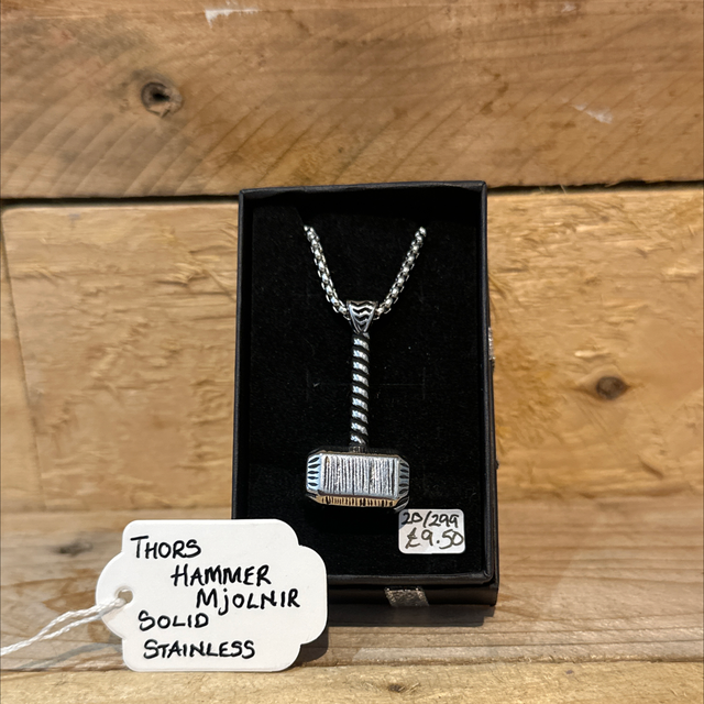 Thors Hammer Mjolnir Solid Stainless Steel