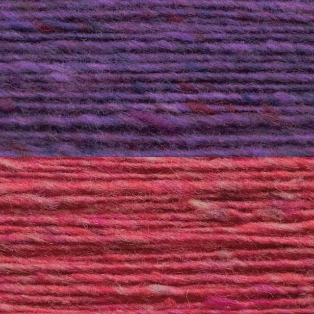 Soft Merino Wool Handmade Headband and Snood 2 Piece Set (Colour: Parma Violet)