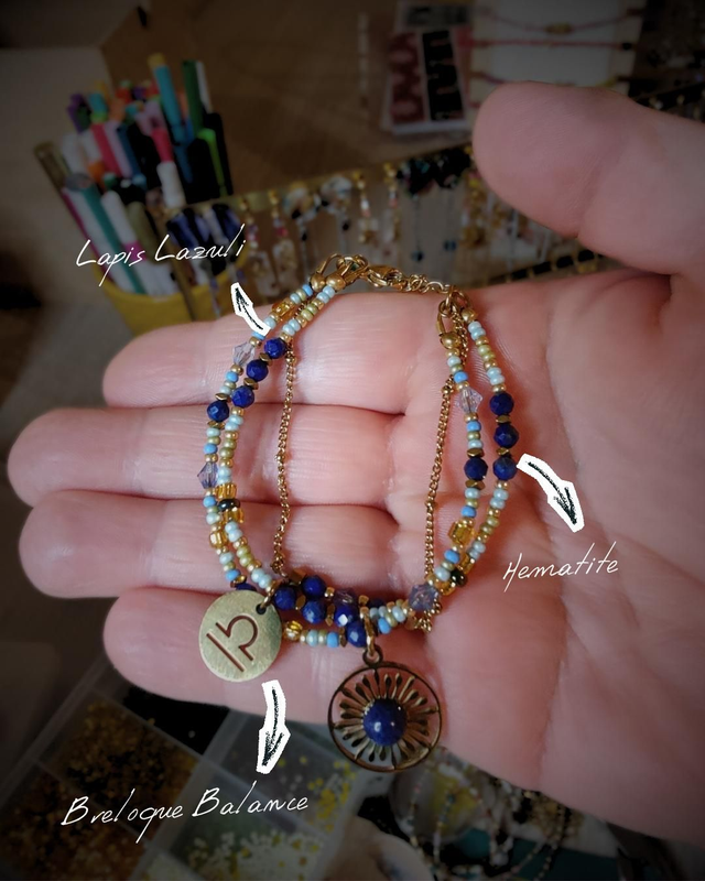 Bracelet Astro Balance & Lapis Lazuli