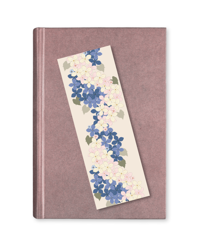 Bookmark - Lilac Vines (Cream)