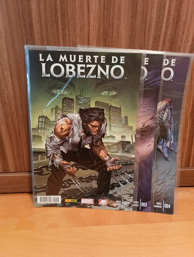 Cómic La Muerte de Lobezno Nº 2-3-4