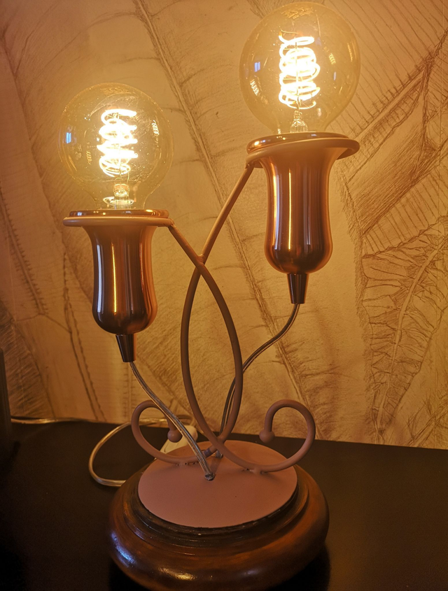 Lampe à poser "Tulipe Duo" – Gamme idylle