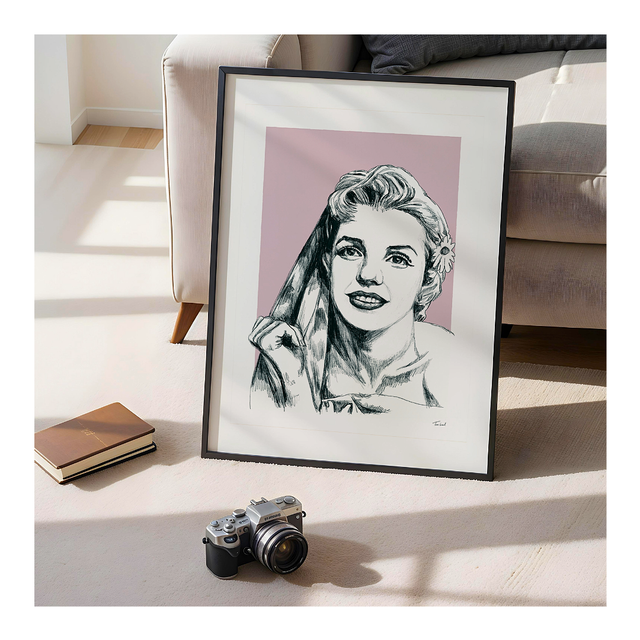 &#039;Marilyn Monroe&#039; art print