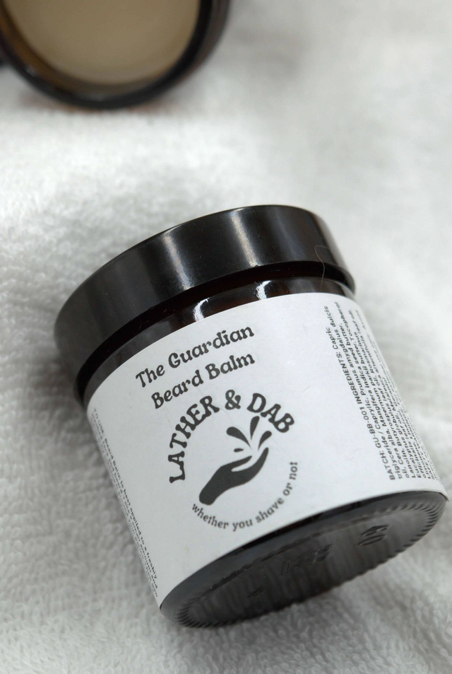 Beard Balm : The Guardian with Eucalyptus, Rosemary &amp; Tea Tree | Refreshing Herbal Aroma 