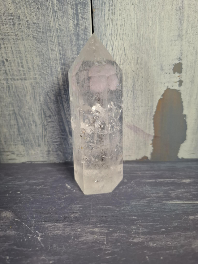 Clear Quartz Tower 
