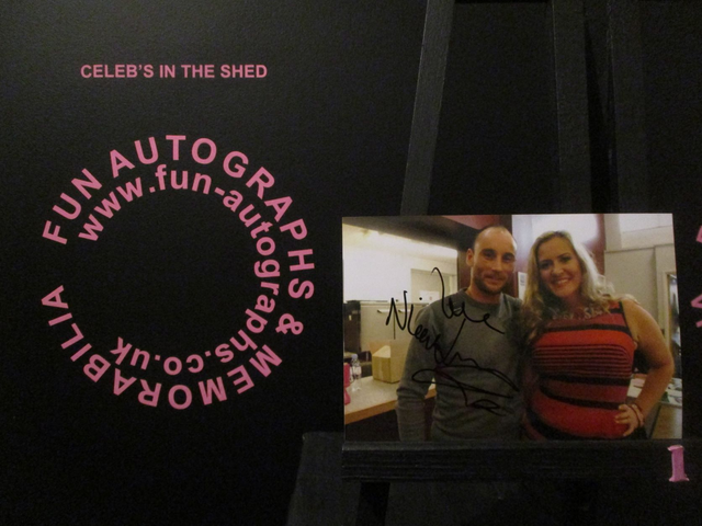 Nicole Faraday Authentic Autographed 6x4 Our Facing Photograph (Q1)