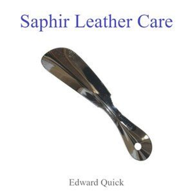 SAPHIR BEAUTE DU CUIR - METAL SHOE HORN - SMALL - 18.5cm