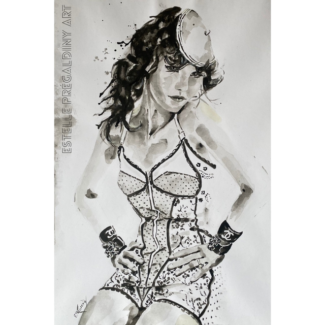 « Paradis », aquarelle