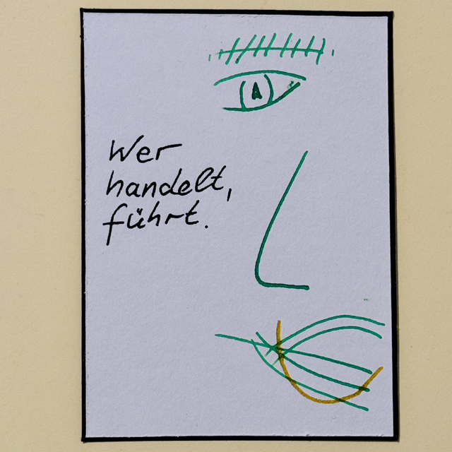 Wer führt?
