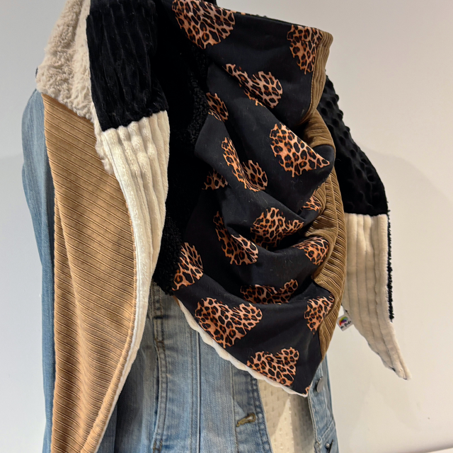 Maxi Chèche Double Patchwork 350