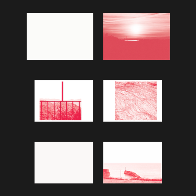 Série Rose/rouge métallique (3 cartes)