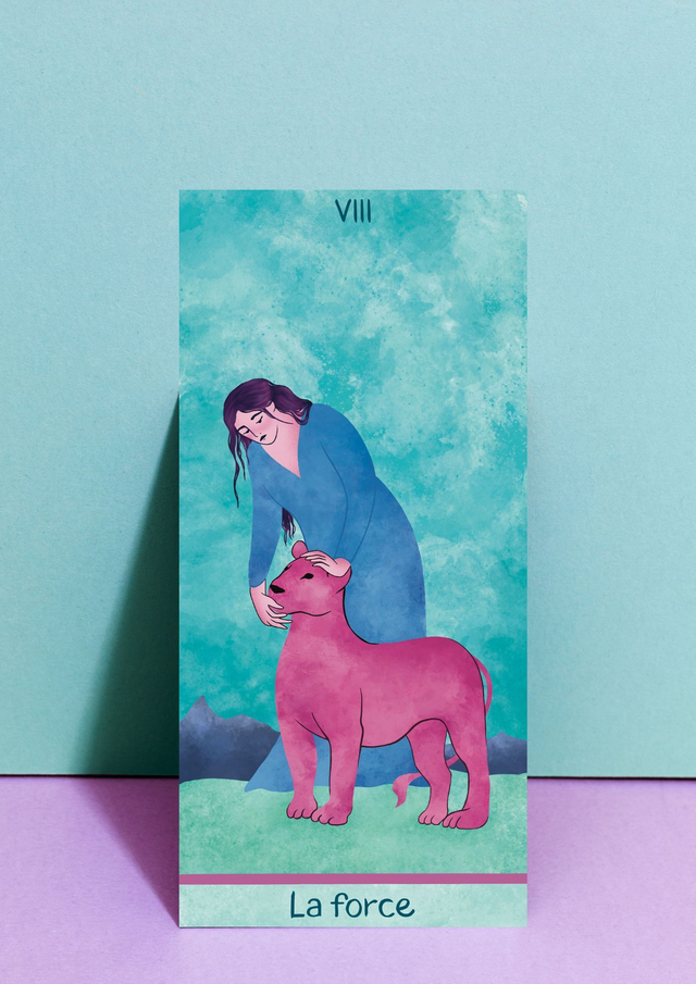 Carte de tarot La force