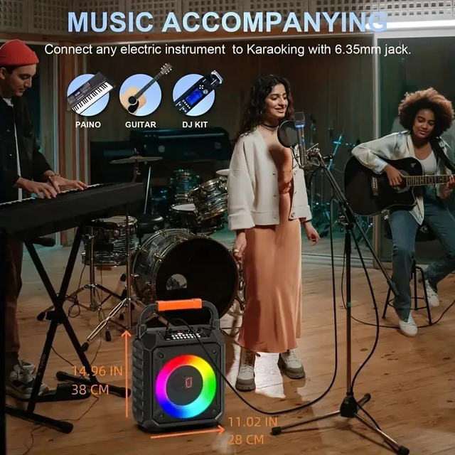 JYX Series T17-T Home Speaker System with 2 Microphones