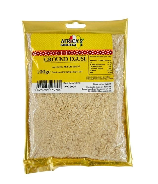 Africas Finest Ground Egusi 100g