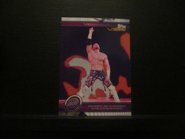 Buddy Murphy Joins The Cruiserweight Division, Defeating Ariya Daivari - Champions Original Trading Card #49