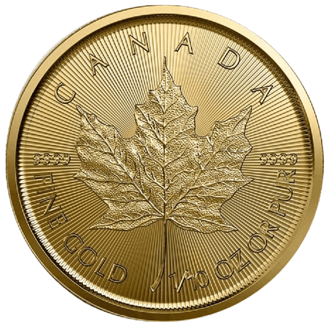 Gouden Maple Leaf 99,99% 1/10 oz