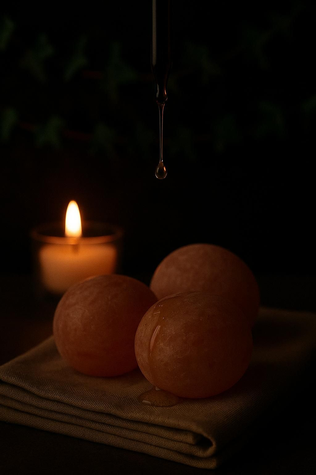 Massage aux pierres de sel roses de l&#039;Himalaya: 35 minutes