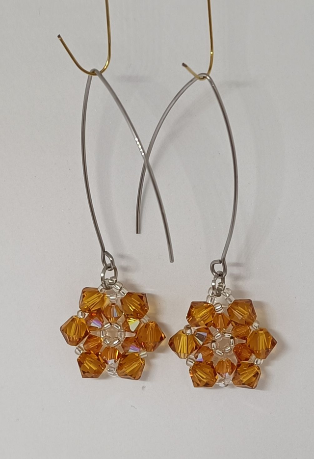 BOUCLES D’OREILLES ETOILE