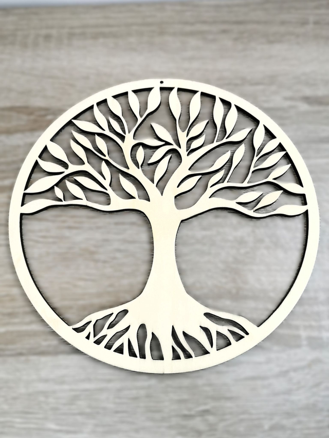 Arbre de vie en bois Ø19cm