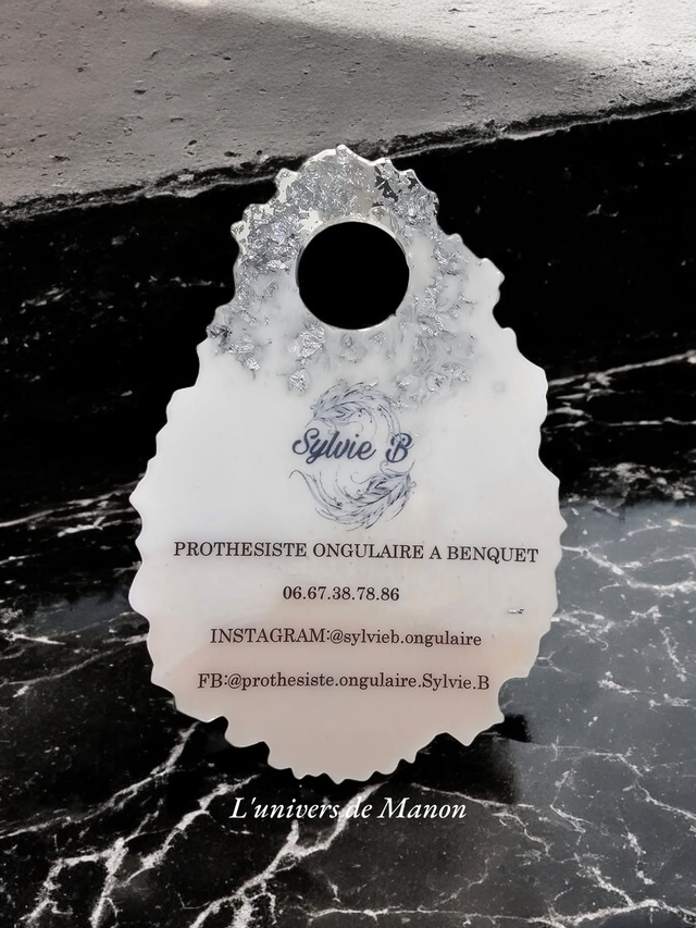 plaques Nail Art / Photos avec Personnalisation 