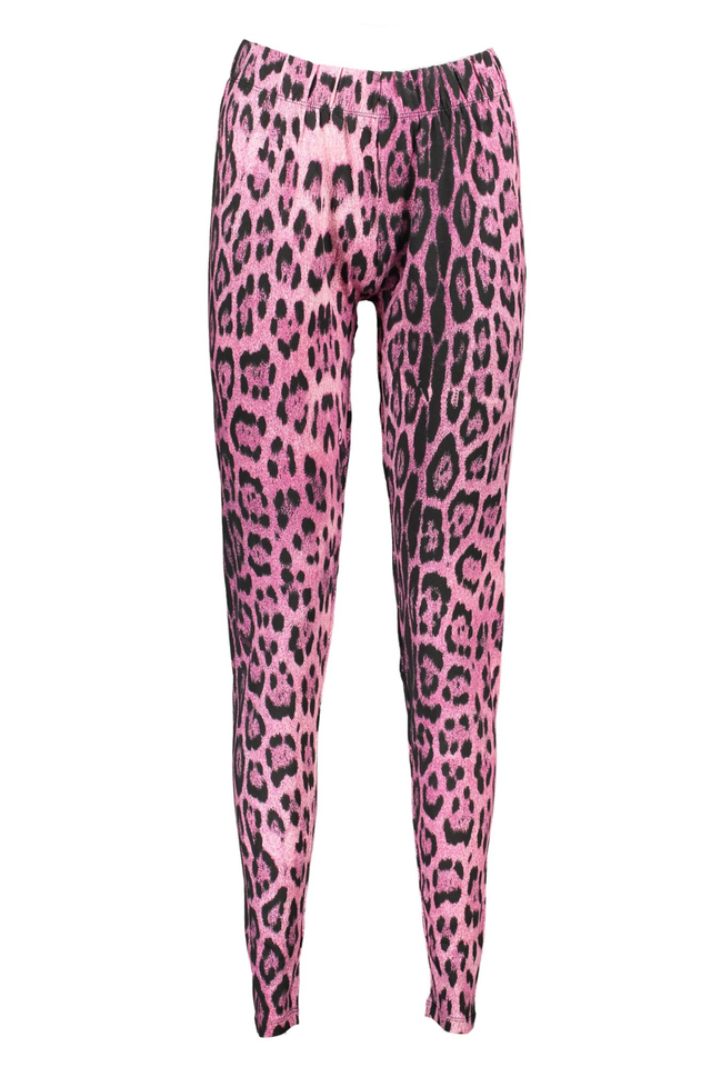 6758CAVALLI CLASS LEGGINS DONNA ROSA