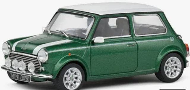 Mini Cooper Sport grün/weiss Solido 1:43