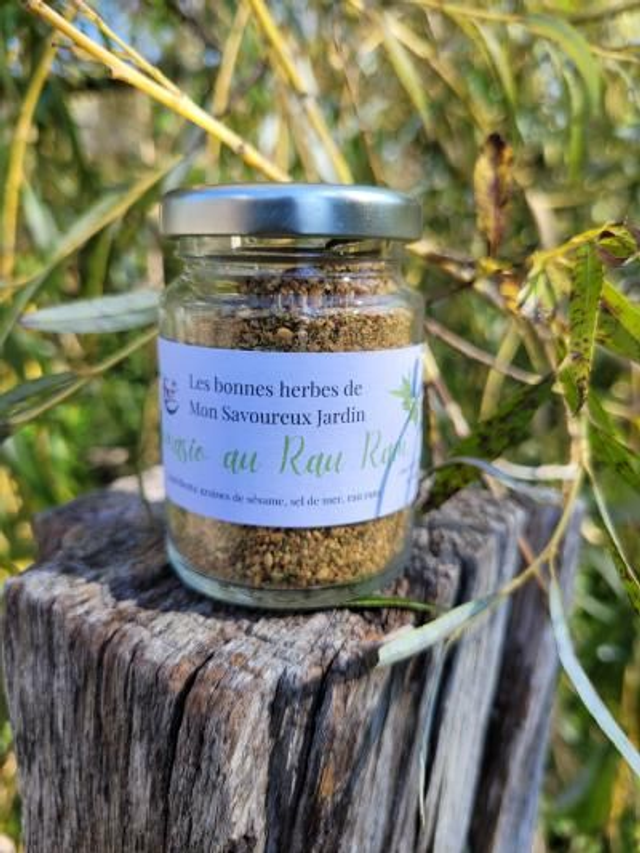 Gomasio à la coriandre vietnamienne