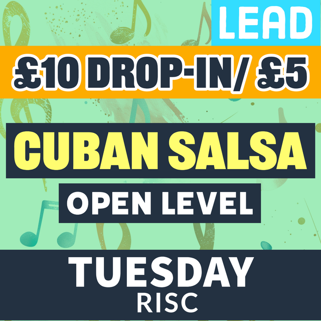 Salsa Tue Cuban Style OPEN DAY - LEAD