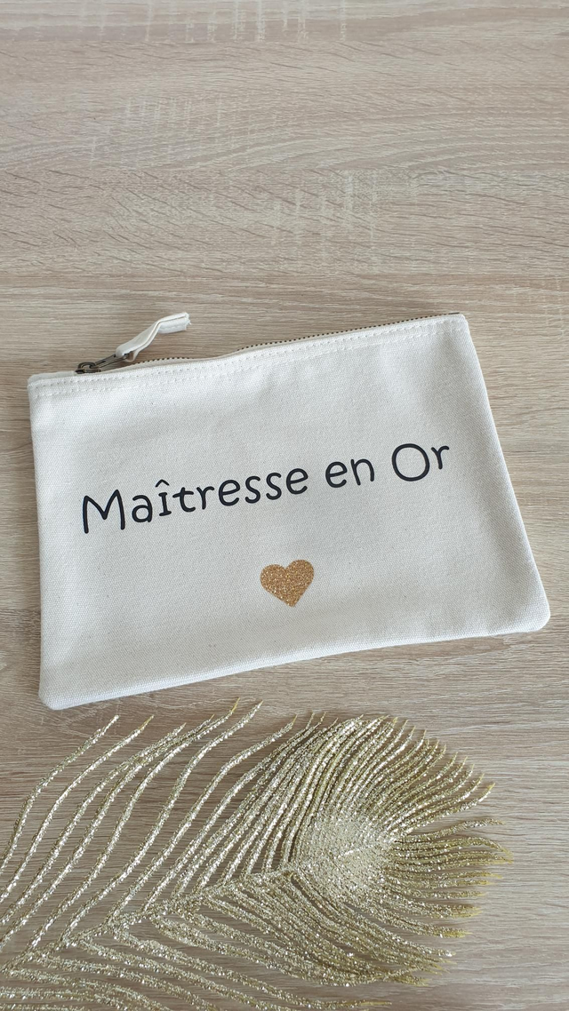 Pochette écru Maîtresse