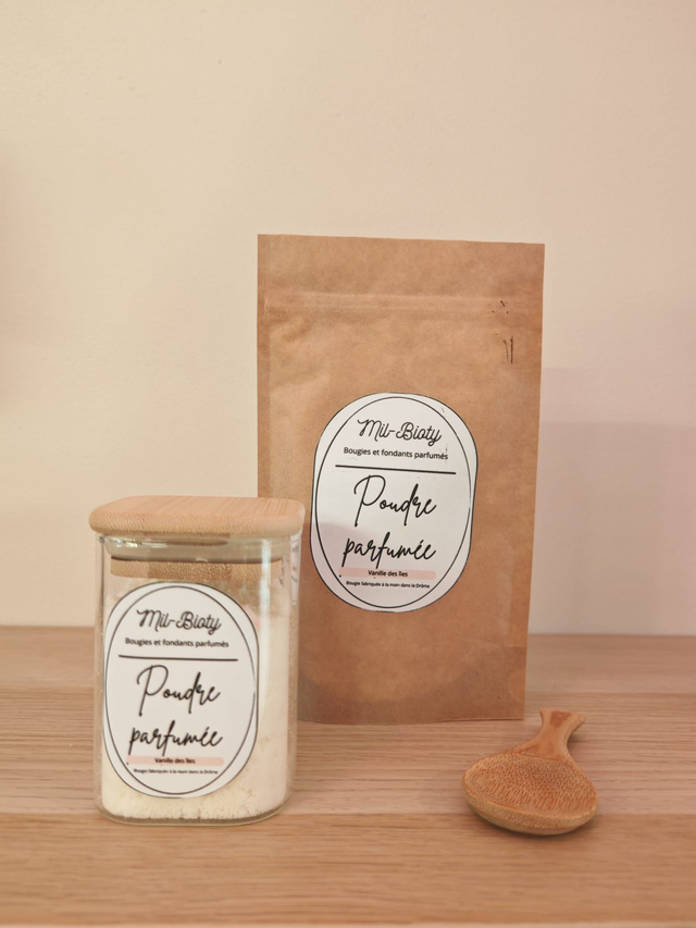 Poudre parfumée : Vanille des îles