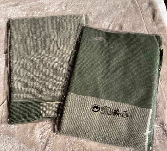 Écharpes couleur vert 💚