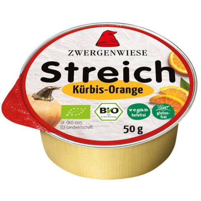 Zwergenwiese kleiner Streich Kürbis-Orange 50g Packung