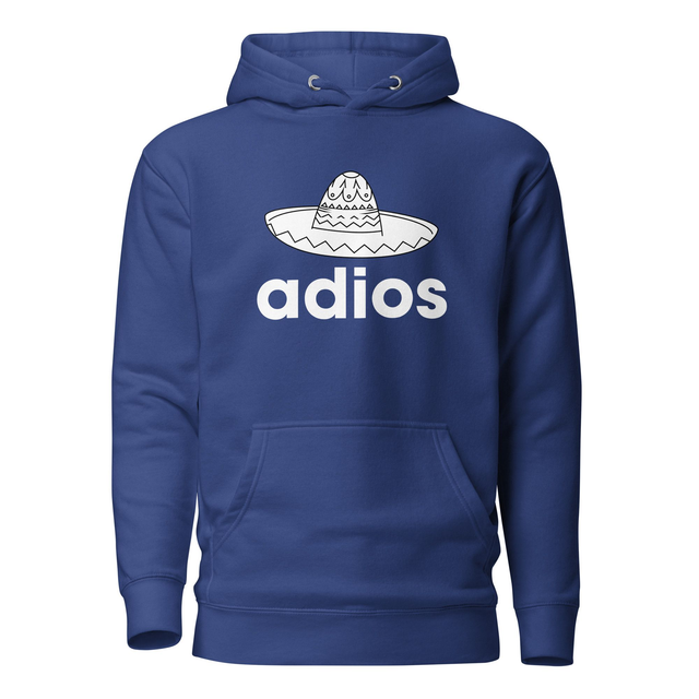 Felpa unisex adios