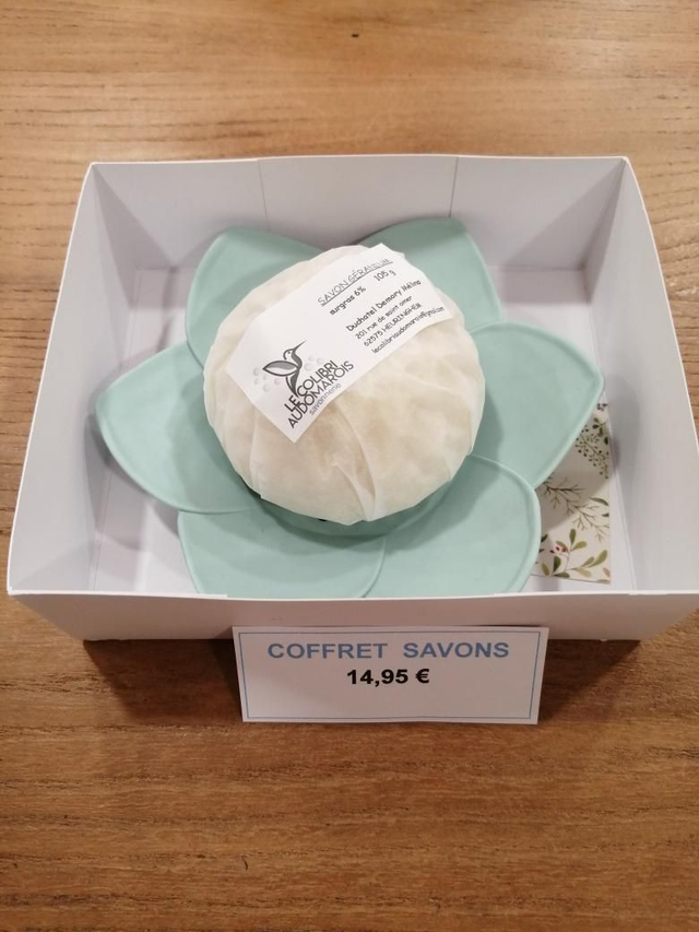 Coffret savon et support