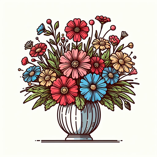 Vase Bouquet 