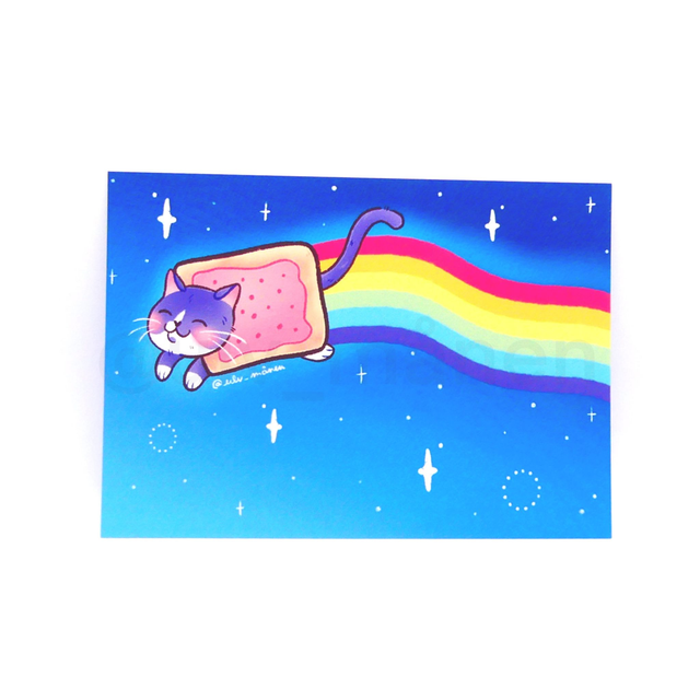 Print illustration Nyan cat