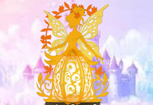 Lanterne Fée automne