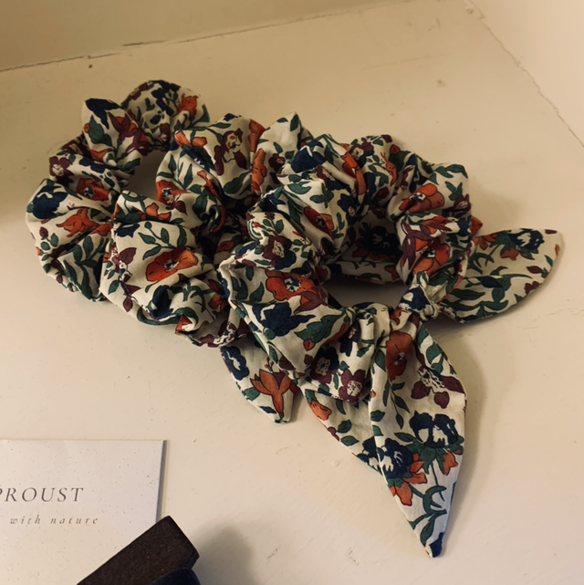 Liberty Bow Scrunchies