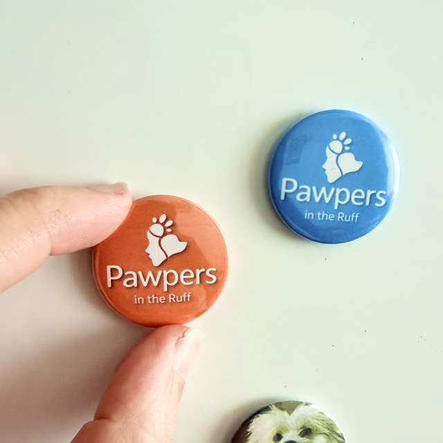 Pawpers Logo Magnet